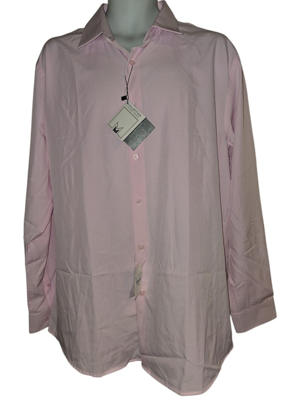 Collection by Michael Strahan Men's XL Modern Fit Long Sleeve Dress Shirt-NWT